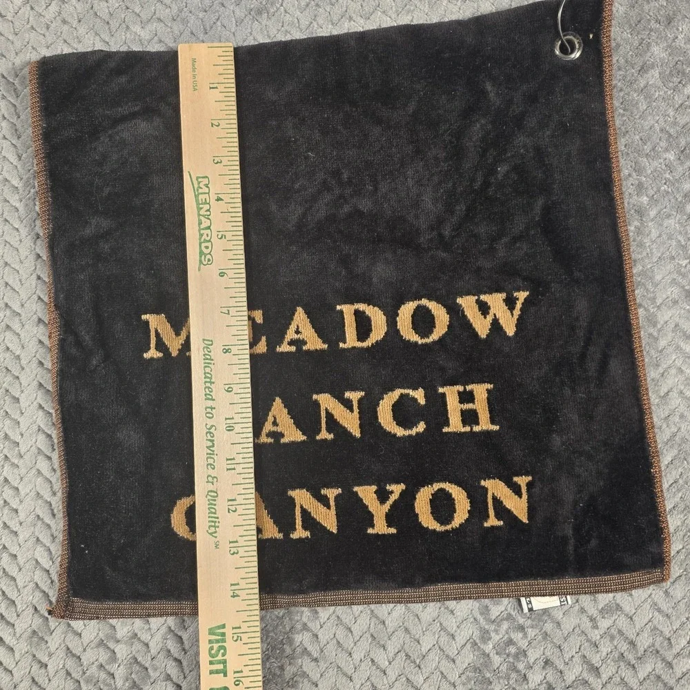 VTG 2004 Interchange Steele Canyon Meadow Ranch Pinecrest Mills Golf Towel 15x29